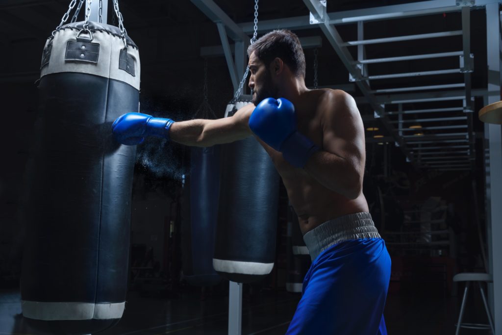 boxeur entraînement