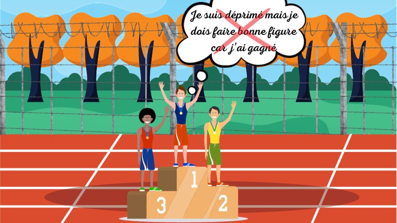 Un sportif déprimé en manque de motivation