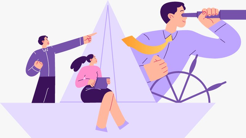 Une équipe qui a une vision commune