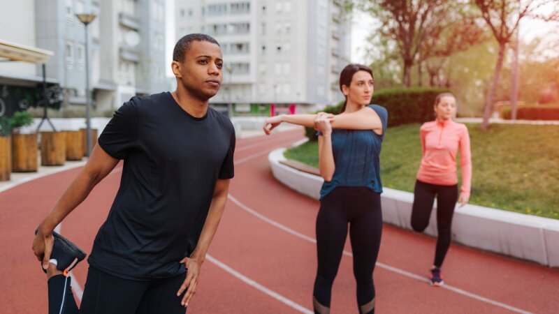 Des marathoniens à l'entrainement en train de faire de la visualisation