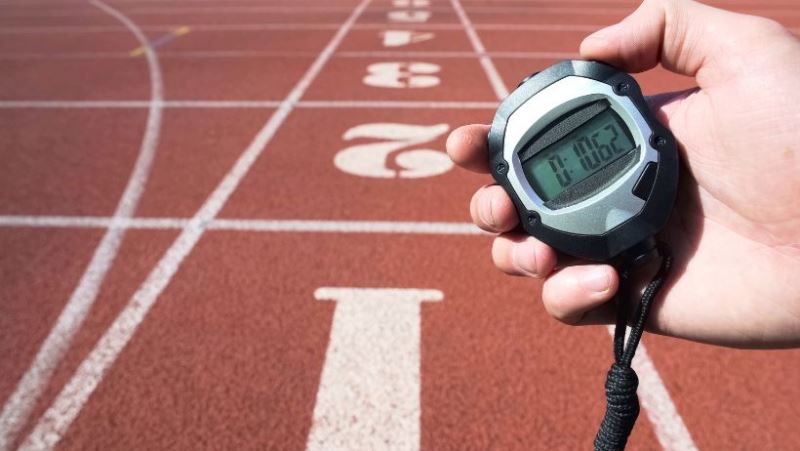 Un sportif qui a battu son record personnel