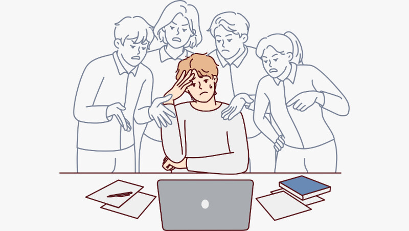 Une pression psychologique devenant un spectre omniprésent