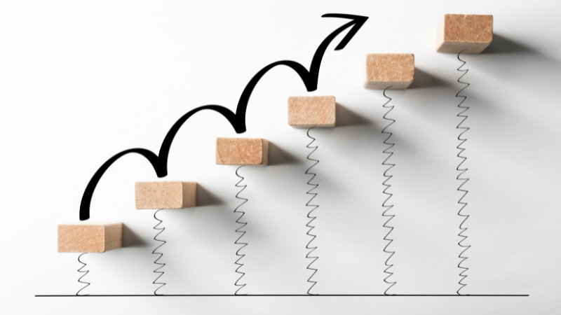 Illustration d'un mindset de croissance