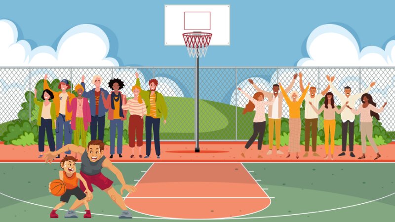 Un basketeur qui gère parfaitement ses émotions grâce à une bonne préparation mentale