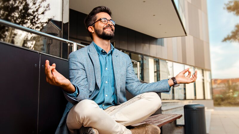 Un entrepreneur serein grâce à une bonne préparation mentale