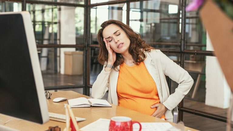 Une dirigeante d'entreprise en burn-out