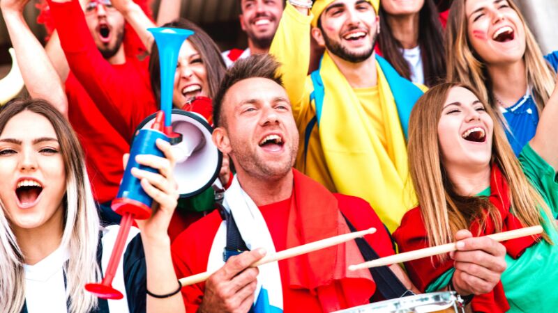 La pression en sport engendrée par les supporteurs venus en masse