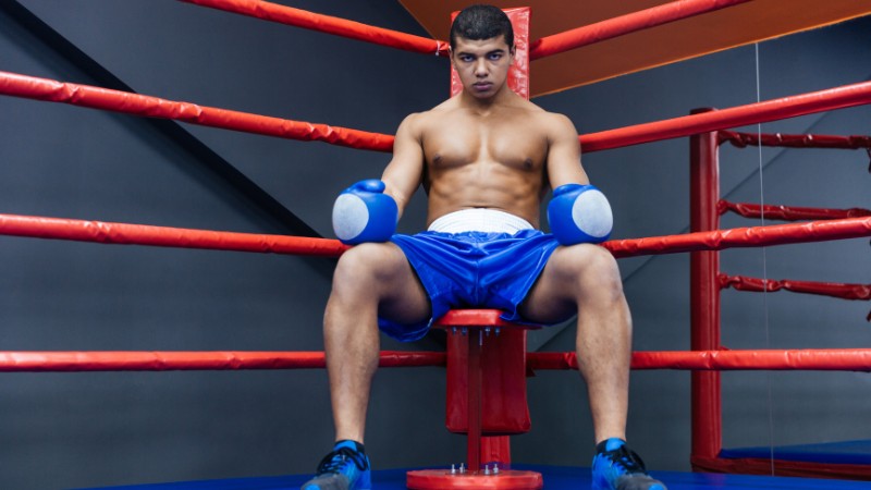 Un boxeur avec un mental de guerrier