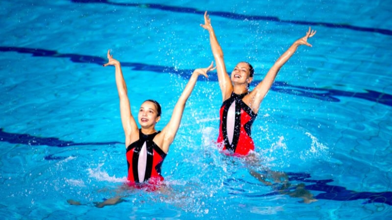 Une compétition de natation nécessitant un bon mental