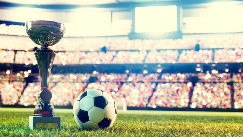 Un objectif de gagner une compétition de foot
