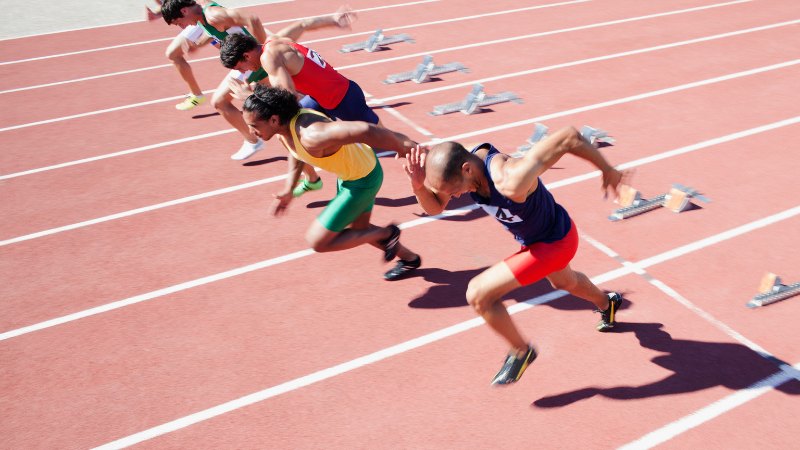 Des athlètes bien coachés mentalement qui gèrent parfaitement le stress