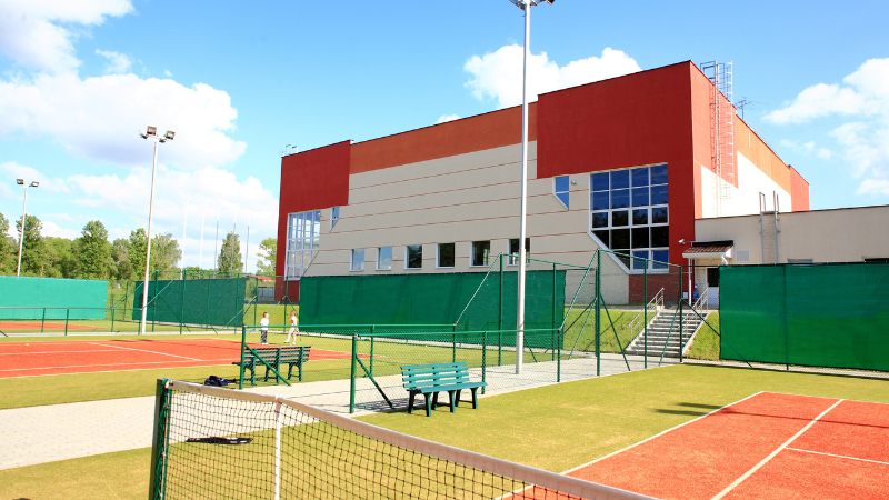 Un centre de formation d'athlète