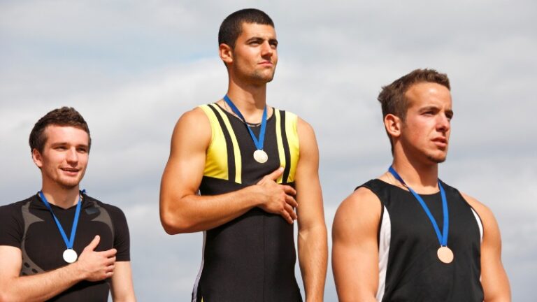 Un sportif médaillé d'or grâce à un bon préparateur mental