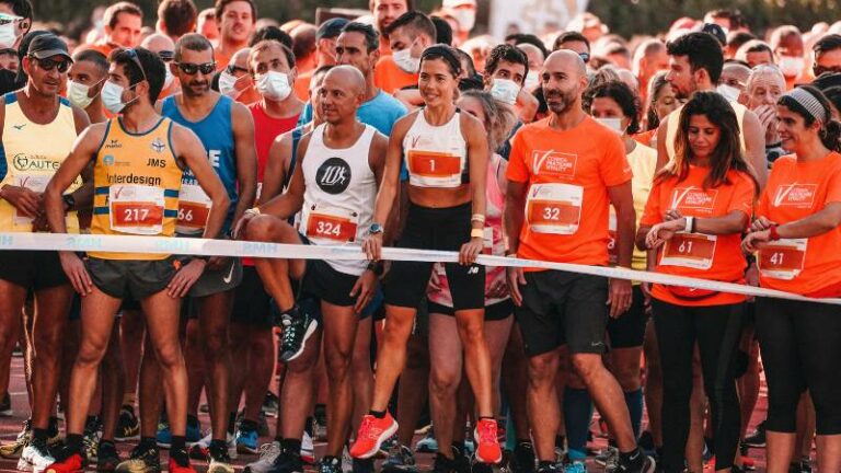 Le départ d'un semi-marathon