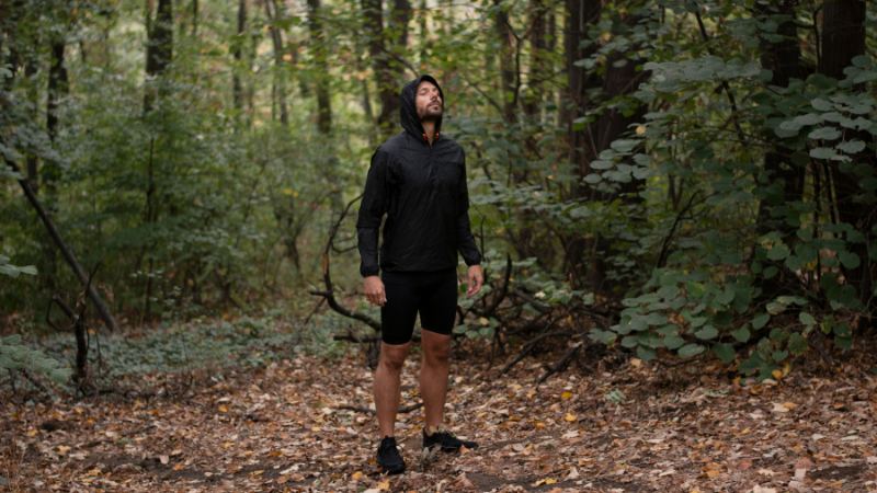 Un coureur qui fait de la visualisation en running