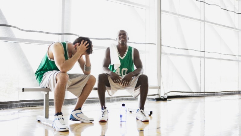 Des basketeurs qui ont du mal à surmonter leur défaite aux Jeux Olympiques
