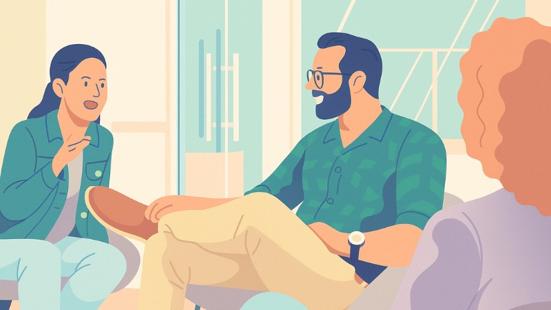 Un coach qui présente le tarif d'un coaching professionnel