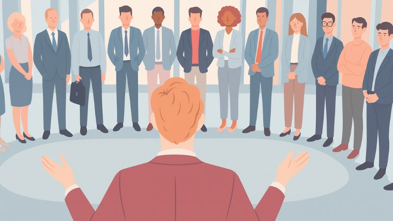 Un chef d'entreprise influent et performance grâce à un bon coaching