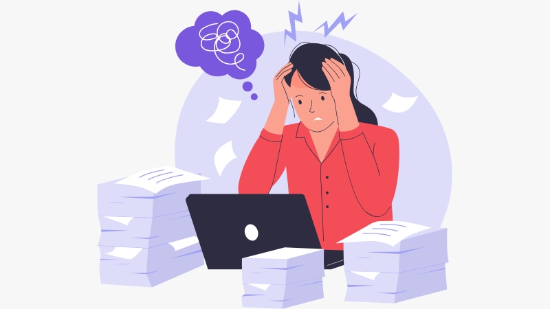 Une chef d'entreprise exposée à un risque de burn-out à cause de la pression continue