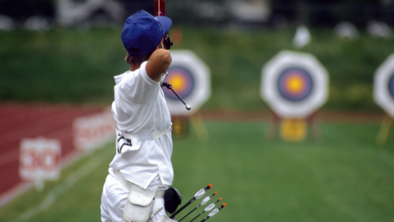Un archer en état de flow naturel grâce à la dépolarisation
