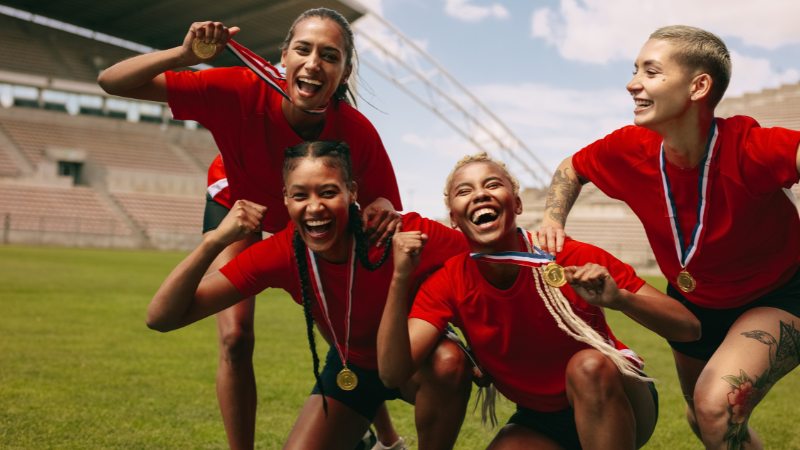 Des médaillées olympiques après une Dépolarisation