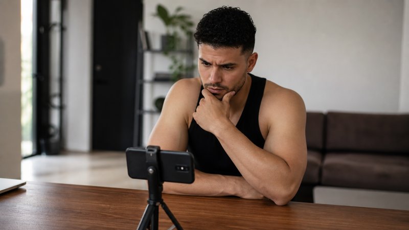 Un coach qui a peur de faire des vidéos et de les publier sur les réseaux sociaux