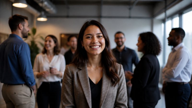 Une personne vraiment transformée et qui a pu créer un réseau professionnel après une formation
